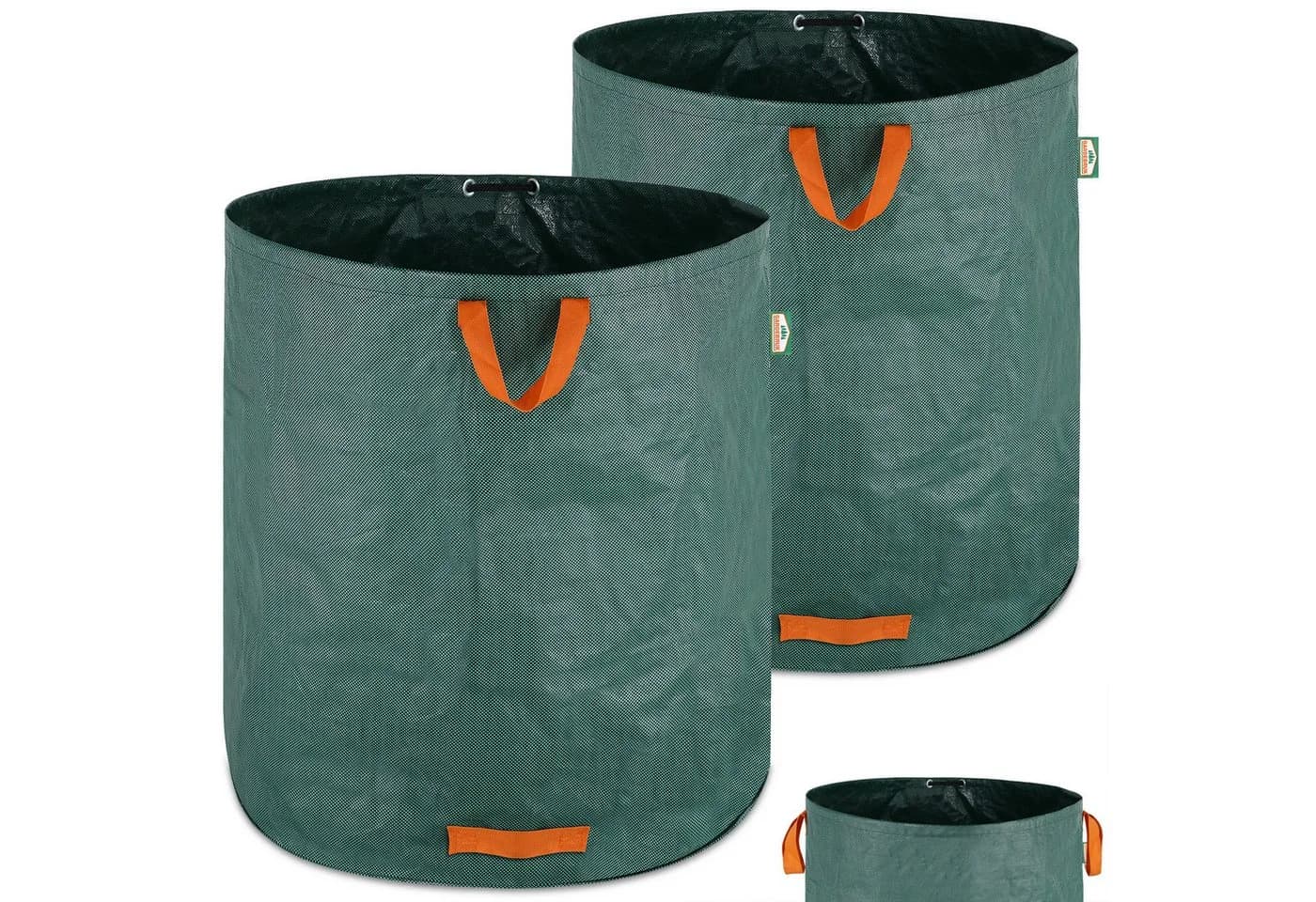 Gardebruk Gartensack 2-tlg. 500L Grün-Orange - Bild 2
