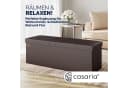 Casaria Sitzbank 1-St. Klappbar Gepolstert Kunstleder 130L Flur Schlafzimmer Bild 1