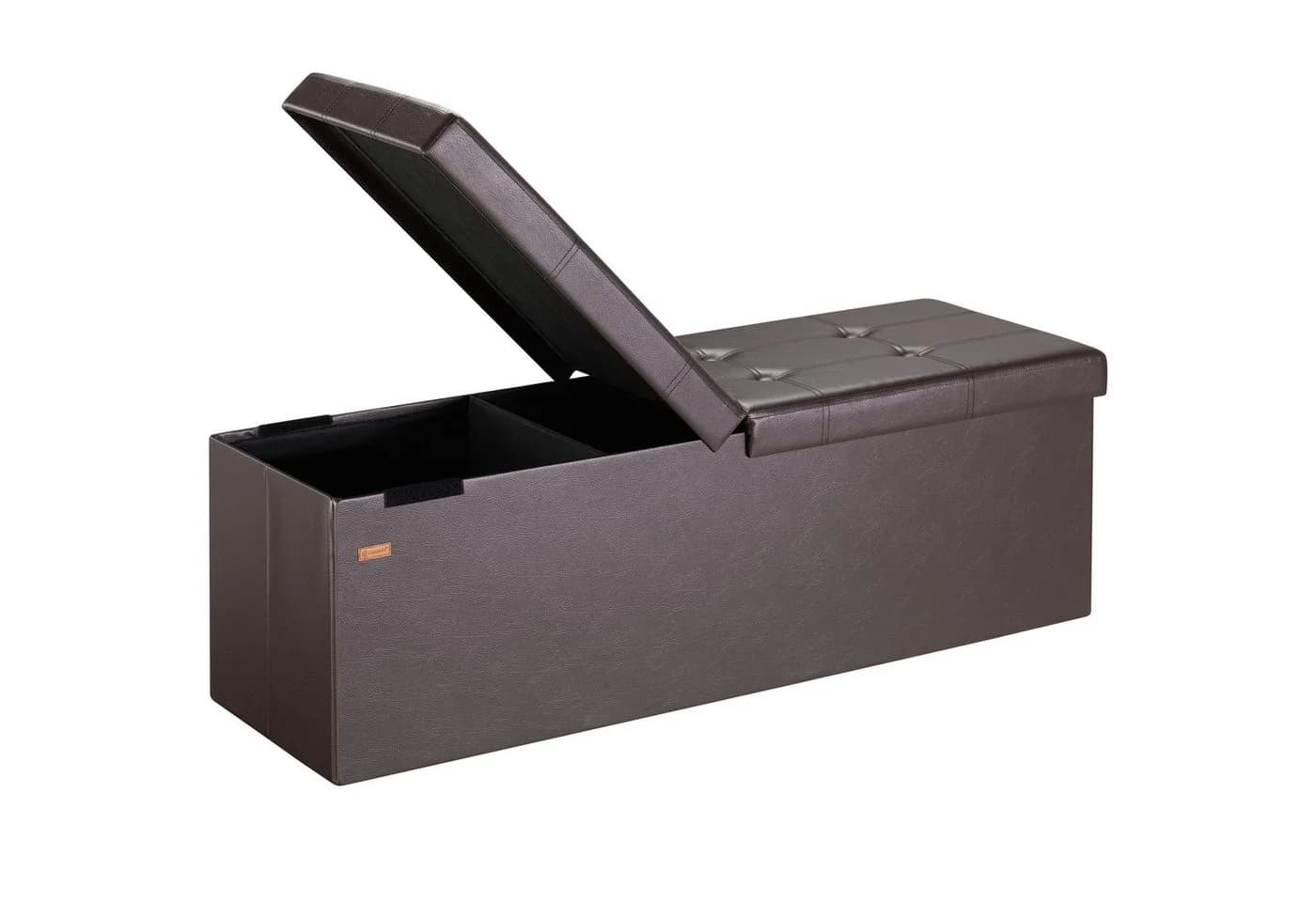 Casaria Sitzbank 1-St. Klappbar Gepolstert Kunstleder 130L Flur Schlafzimmer - Bild 2
