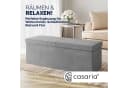 Casaria Sitzbank Klappbar Gepolstert Faltbar 130L Flur Schlafzimmer Bild 1