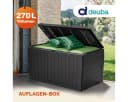 Deuba Auflagenbox Marvel Plus 270L UV-beständig Anthrazit Bild 1
