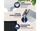 Casaria Garten-Essgruppe Bern 7-tlg. Aluminium & Glas Silber/Schwarz Bild 4