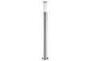 monzana Gartenleuchte Edelstahl mit Bewegungsmelder Silber IP44 Bild 2