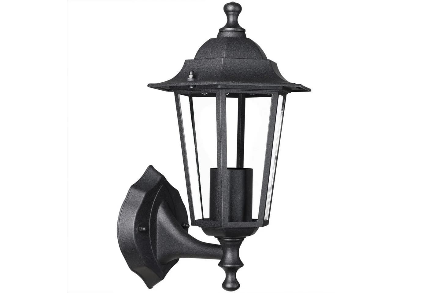 monzana Gartenleuchte Krysante Wandleuchte Anthrazit E27 Landhausstil - Bild 2