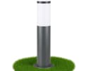 monzana Gartenleuchte Anthrazit Edelstahl 50cm Außenlampe Bild 1