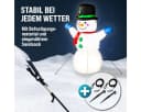 monzana Aufblasbarer Schneemann XL 120cm mit LED-Beleuchtung Bild 5