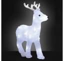 Deuba LED Weihnachtsdeko Figur Acryl Beleuchtet Hirsch Bild 5