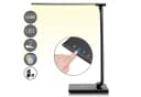 monzana Tischleuchte Cataleya LED Schreibtischlampe Schwarz Dimmbar USB Bild 5