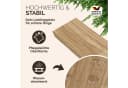 Casaria Wandboard Eiche Hängeregal mit Halterung 15kg Tragkraft Bild 1