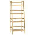 Casaria Bambus Standregal 4 Ebenen Robust Vielseitig Bild 2