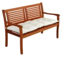 Detex Bankauflage Creme Visko-Effekt 110x45cm Polyester Bild 2
