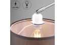Monzana Bogenlampe Grau Marmorfuß Höhenverstellbar Bild 5
