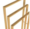 Casaria Handtuchständer Stehend Bambus 2er Set Ohne Bohren Bild 3