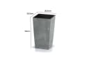 Deuba Pflanzkübel 26L Betonoptik Grau Indoor Outdoor Bild 5