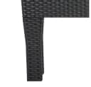 Deuba Hochbeet 30L Bewässerungssystem UV-beständig Poly Rattan Anthrazit Bild 1