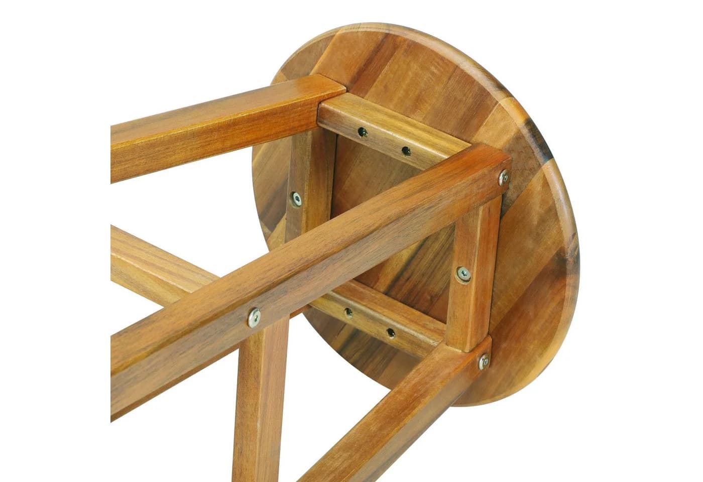 Casaria Barhocker Akazie Holz mit Fußstütze Outdoor - Bild 5