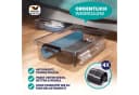 Deuba Aufbewahrungsbox 30L Transparent Stapelbar Kunststoff Bild 3