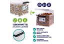 Deuba Aufbewahrungsbox 40L Transparent Kunststoff Stapelbar Bild 4