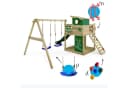 Wickey Spielturm Smart Camp Kletterturm mit Rutsche, Schaukel & Spielhaus Grün Bild 1