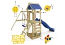 Wickey Spielturm FreeFlyer Klettergerüst mit Sandkasten Rutsche Bild 1