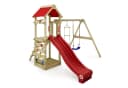 Wickey Spielturm FreeFlyer Klettergerüst mit Sandkasten Rutsche Bild 2