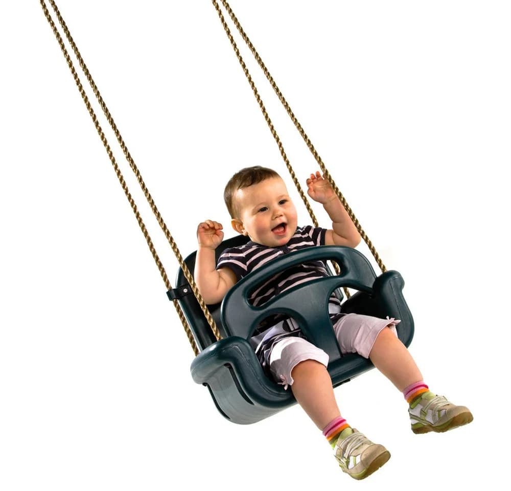 Wickey Babyschaukel Verstellbar Grün - 3 Teile - Witterungsbeständig - Bild 3