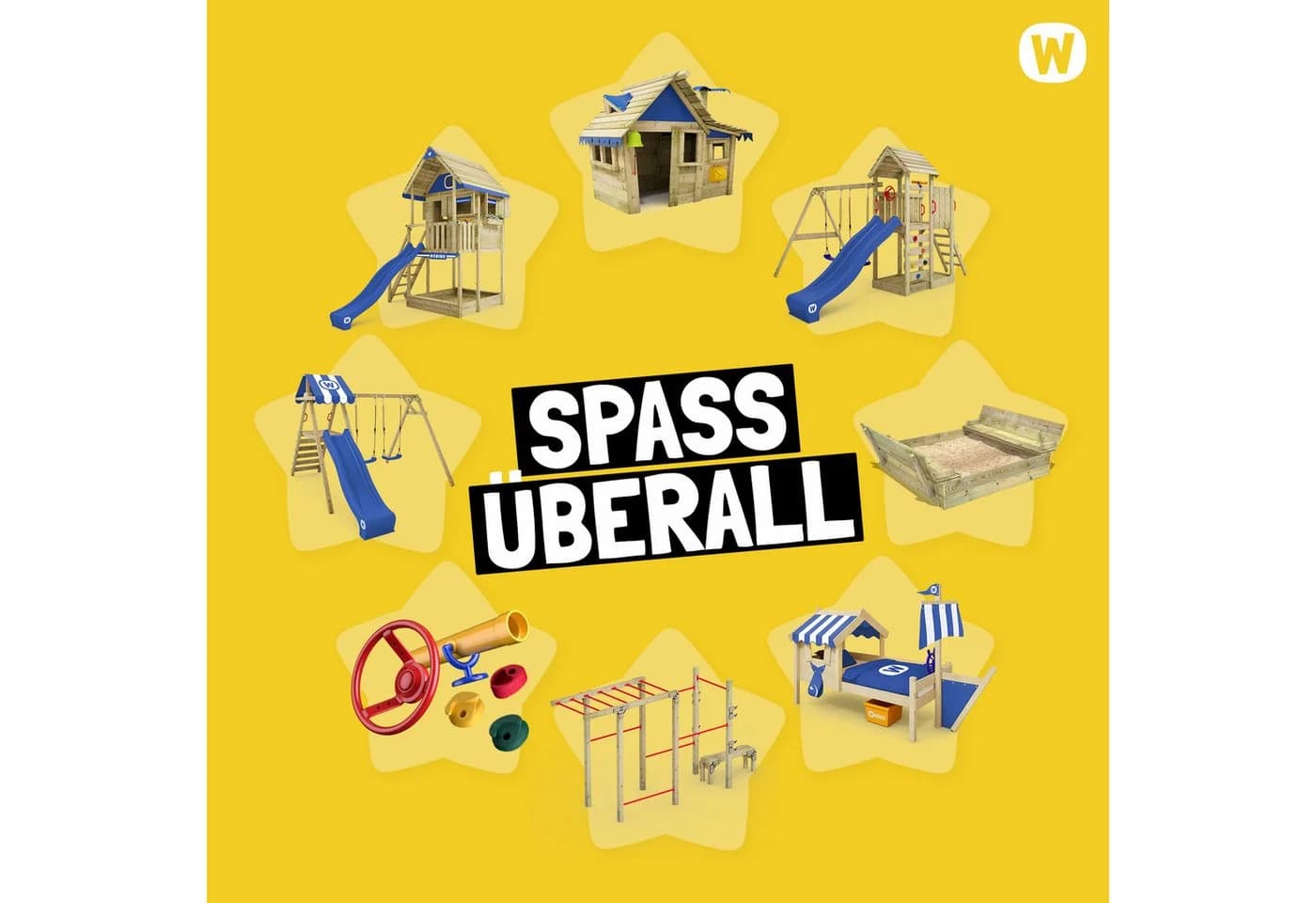 Wickey Spielturm-Spielzeugset Lenkrad für Kinder - Bild 4