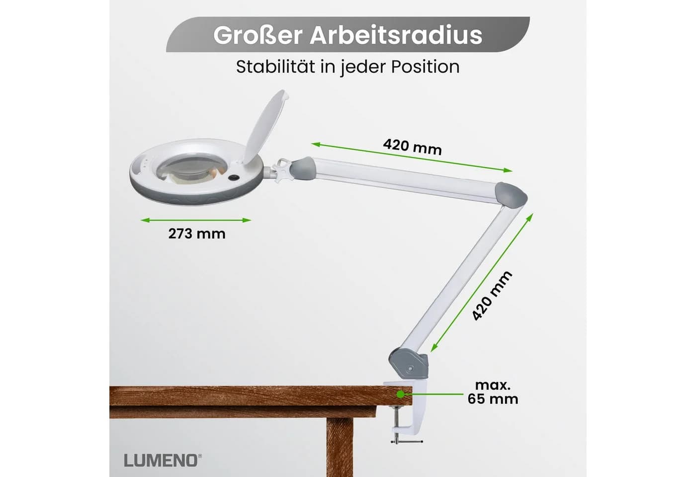 Lupenlampe mit LED-Beleuchtung - Bild 3