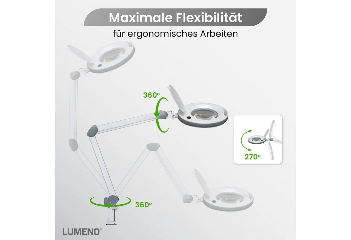 Lupenlampe mit LED-Beleuchtung - Bild 4