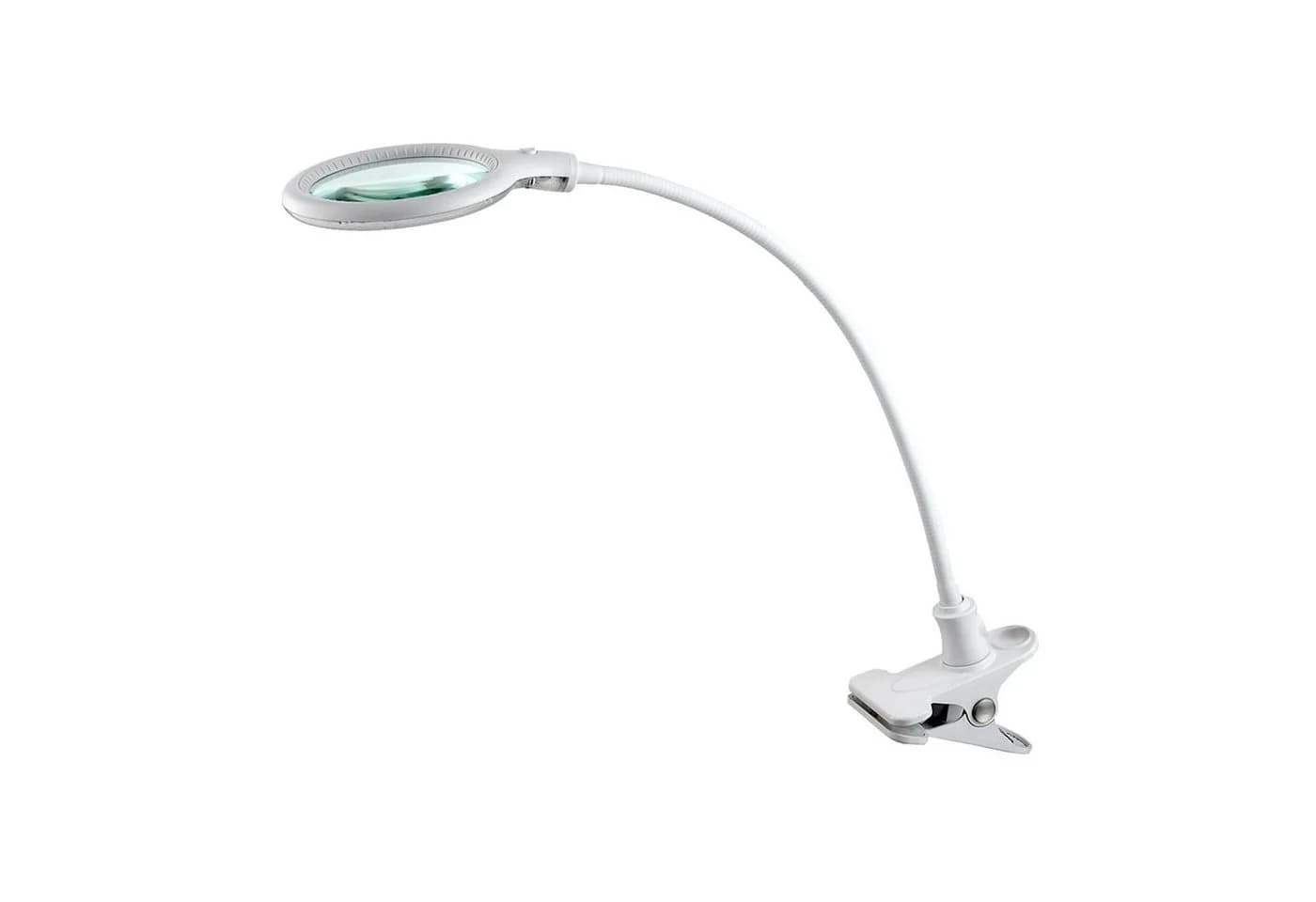 Lumeno Lupenlampe 680X LED Klemmleuchte Weiß/Schwarz - Bild 2