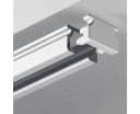 Garduna Gardinenschiene Schleuderschiene eckig 1-läufig Aluminium silber Bild 3