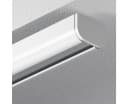 Garduna Gardinenschiene Aluminium Halbrund Weiß/Silber 1-läufig Bild 1