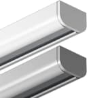 Garduna Gardinenschiene Rundbogen Aluminium Weiss/Silber Bild 3