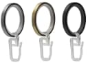 Garduna Gardinenring FLACHRINGE Set 100-St Gold Metall Bild 2
