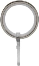 Garduna Gardinenring FLACHRINGE Set 100-St Gold Metall Bild 3