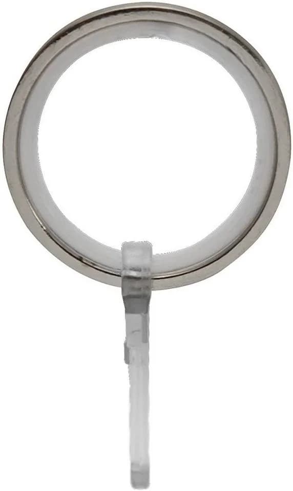 Garduna Gardinenring FLACHRINGE Set 100-St Gold Metall - Bild 3