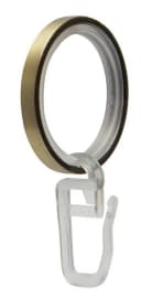 Garduna Gardinenring FLACHRINGE Set 100-St Gold Metall Bild 5