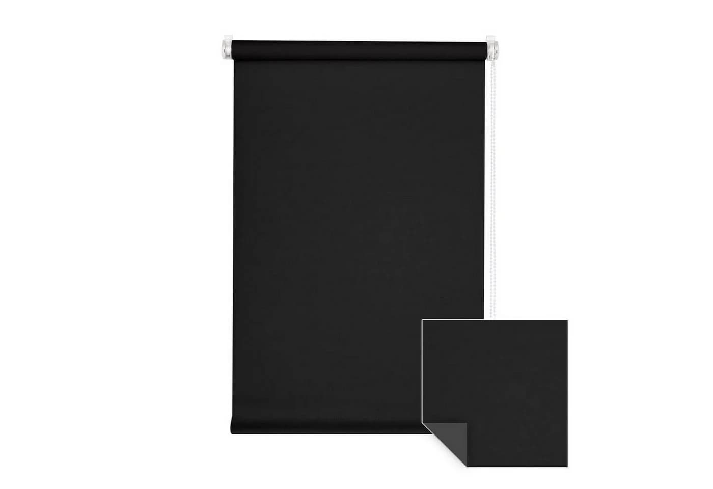 Victoria M. Verdunklungsrollo Klemmfix Schwarz ohne Bohren - Bild 2