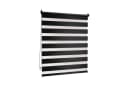 Victoria M. Doppelrollo Klemmfix Schwarz blickdicht Bild 1