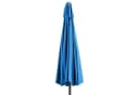 paramondo Sonnenschirm 3,5m rund blau Kurbel Knickbar Anthrazit Bild 1