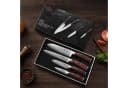 Wakoli Damastmesser-Set 4-tlg. mit VG10-Kern & Pakkaholzgriff Bild 1