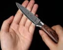 Wakoli Damastmesser EDIB 8 cm Klinge Pakkaholzgriff Bild 5
