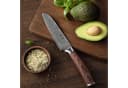 Wakoli Damastmesser EDIB Kleines Santoku 12cm Pakkaholzgriff Bild 3