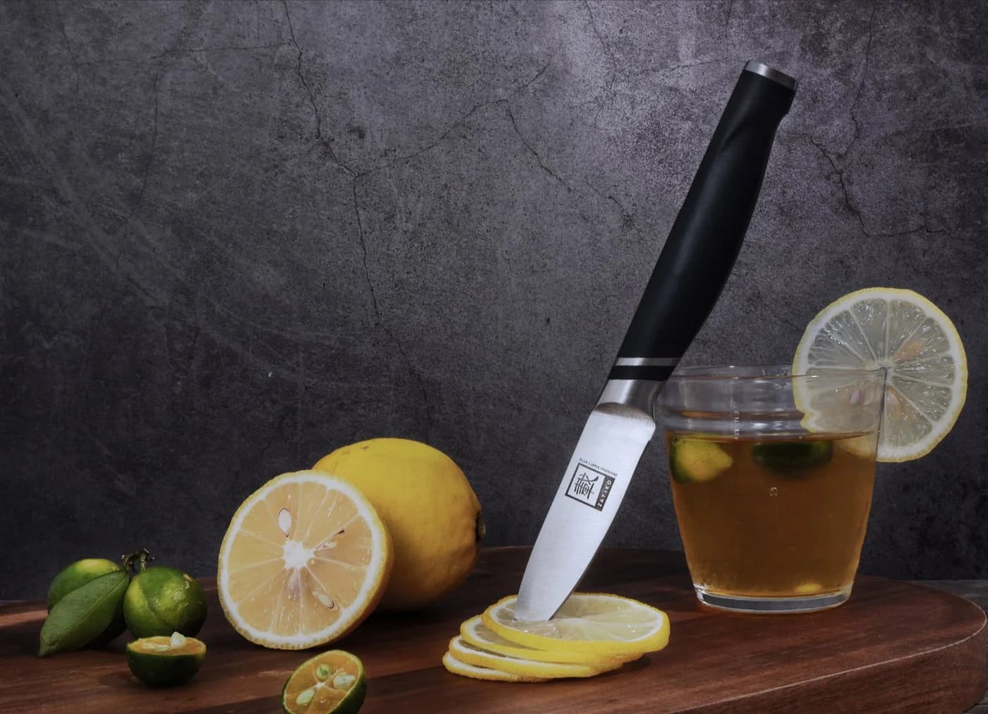 ZAYIKO Gemüsemesser NAMI 8,5 cm Edelstahlklinge mit ABS Griff