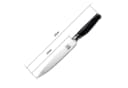 ZAYIKO Tranchiermesser NAMI 20 cm Edelstahl Klinge Schwarz Bild 4