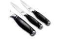 ZAYIKO 3er Küchenmesser-Set Edelstahl Schwarz Bild 5
