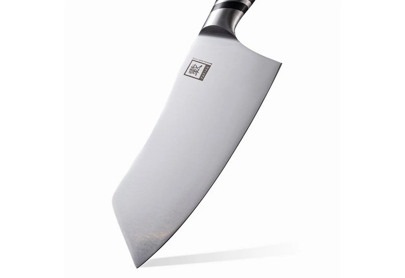 ZAYIKO Asiamesser NAMI Chai Dao 18 cm Edelstahl mit schwarzem ABS-Griff - Bild 5