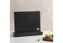 ZAYIKO Magnet-Messerblock Schwarz Marmoroptik Bild 3