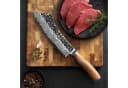 Wakoli Asiamesser Damast Hakata Bocho 22,5cm Klinge Olivenholz Bild 1
