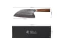Wakoli Asiamesser Nussbaum Damast Premium Kochmesser 20,5 cm Bild 4